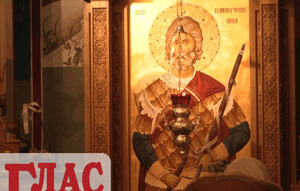I SVETAC I ČUDOTVORAC: Sv Mina i njegova čudotvorna ikona iz Beogradske Lazarice